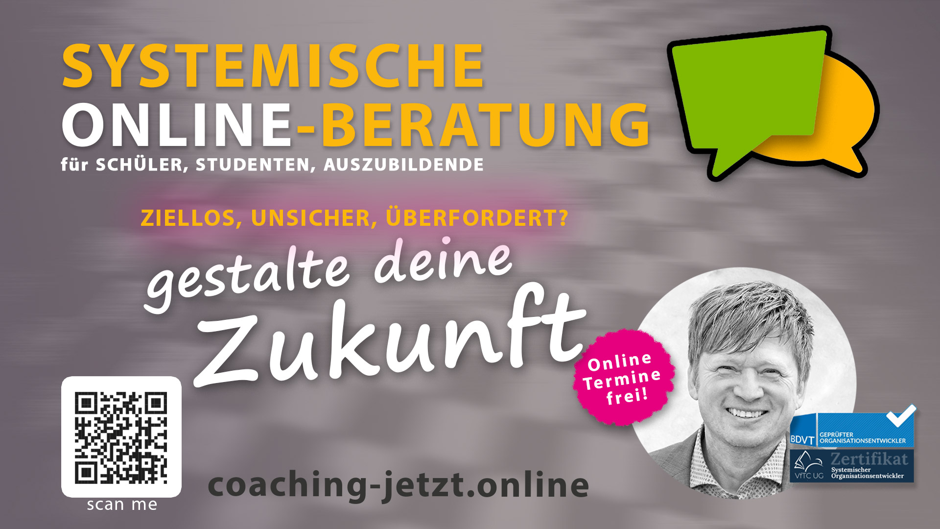 systemische online beratung für student schüler azubi - zukunftsgestaltung