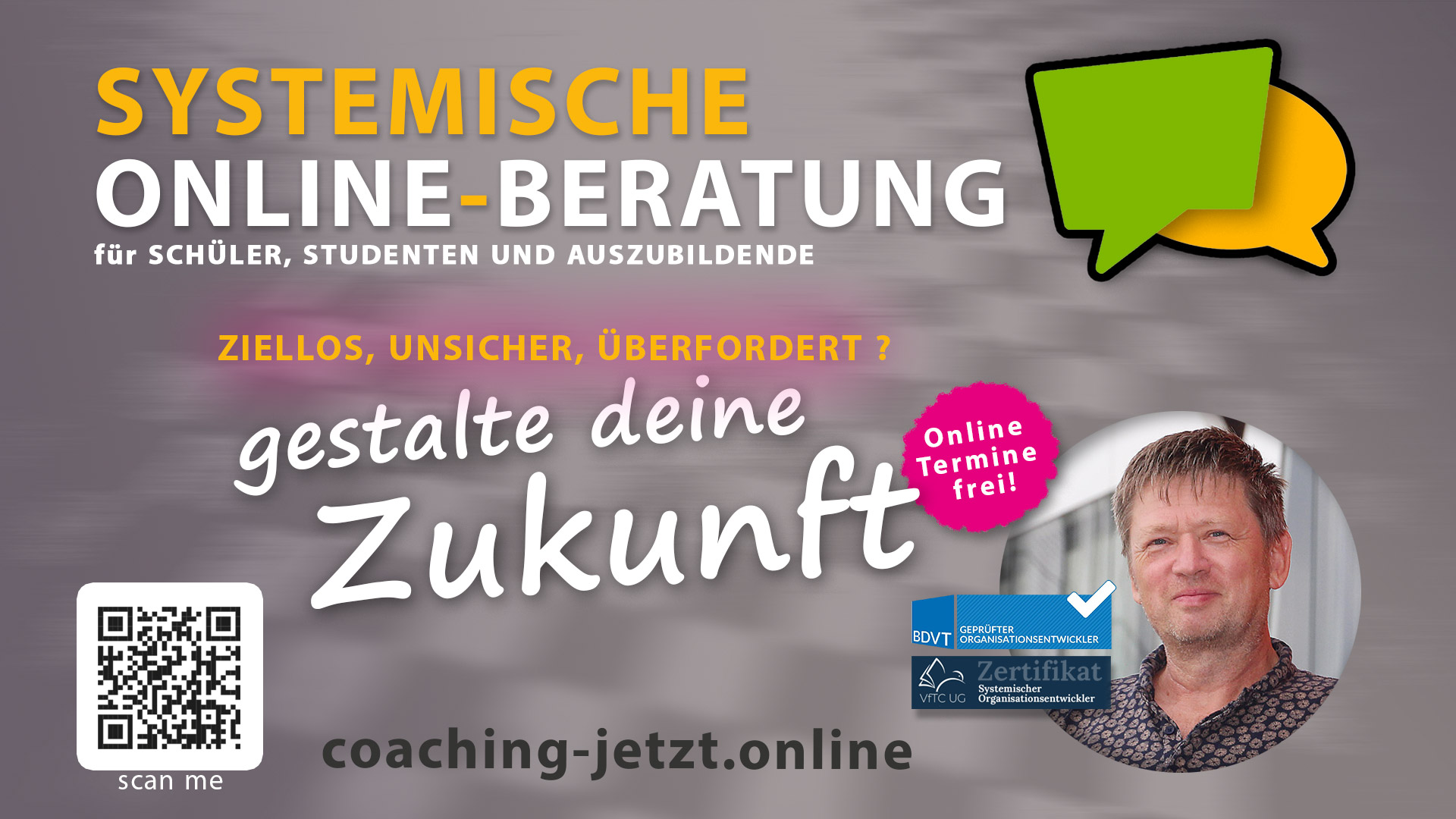 online beratung systemisch student schüler azubi zukunft gestalten
