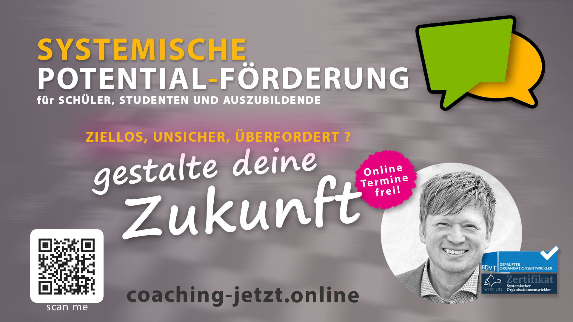 potenial förderung online systemisch student schüler azubi zukunft gestalten