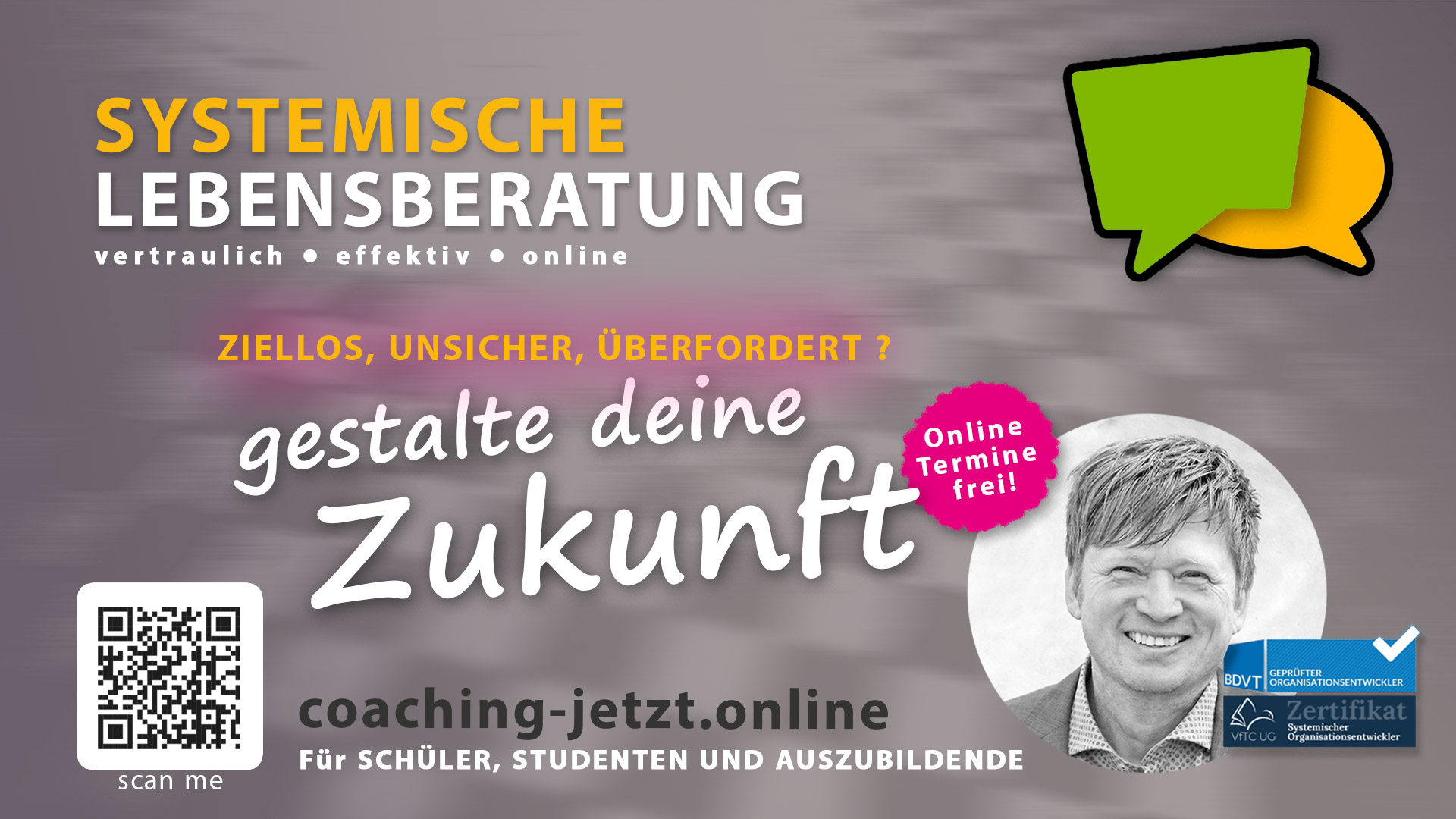 systemische Lebensberatung online student schüler azubi zukunft gestalten